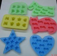 Silicone ice cube tray