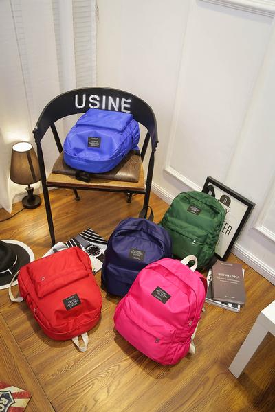 Nylon casual style backpack shoulder bag women bags