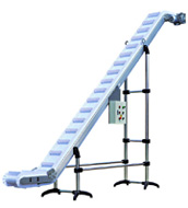 L shaped conveyor