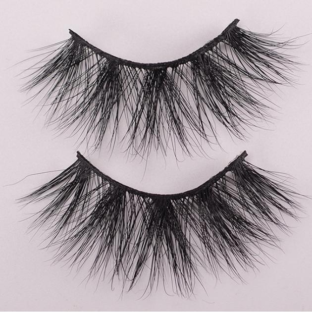 100 3D Mink Eyelashes 25mm Real