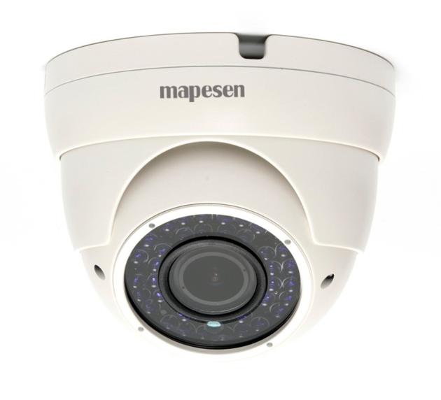 Mapesen 4.0MP Auto Focus Zoom Metal Dome Camera