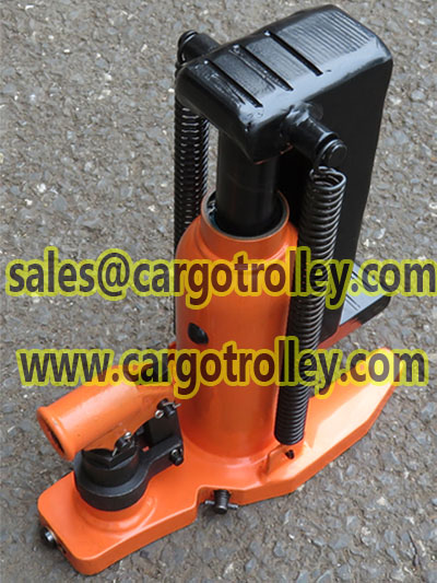 Hydraulic jack operation variety