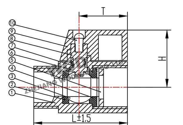 Stainless Steel 1PC MINI Ball Valve