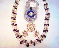 Elegant Natural Cultured Pearls Set