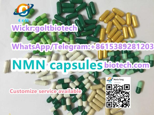 NMN pure powder capsules OEM Nicotinamide Mononucleotide CAS 1094-61-7 