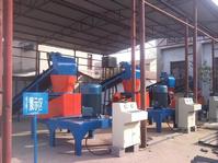 Biomass briquette press