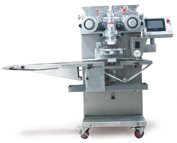 snack encrusting machine
