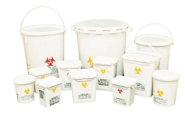 Sharps (used needles) Container