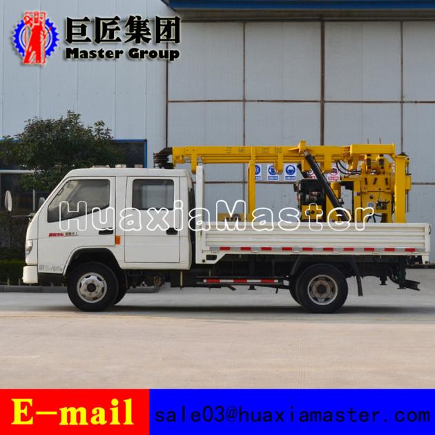 XYC-200 Vehicle-mounted Hydraulic Rotary Drilling Rig