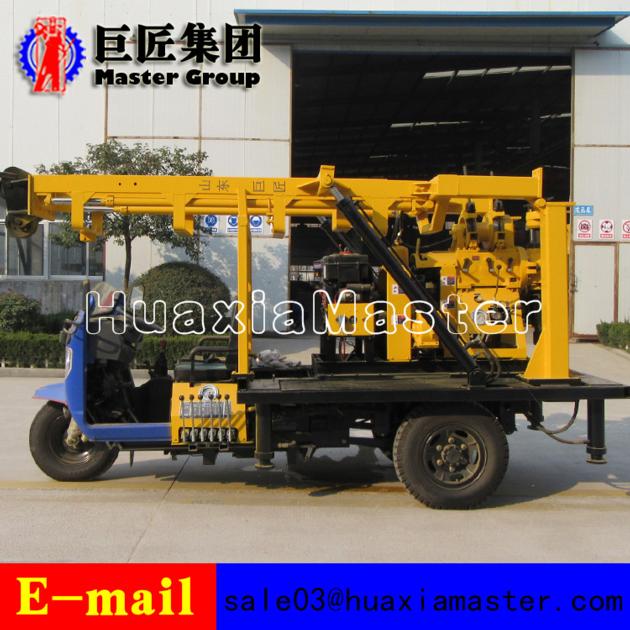 XYC-200A Tricycle-Mounted Hydraulic Rotary Drilling Rig