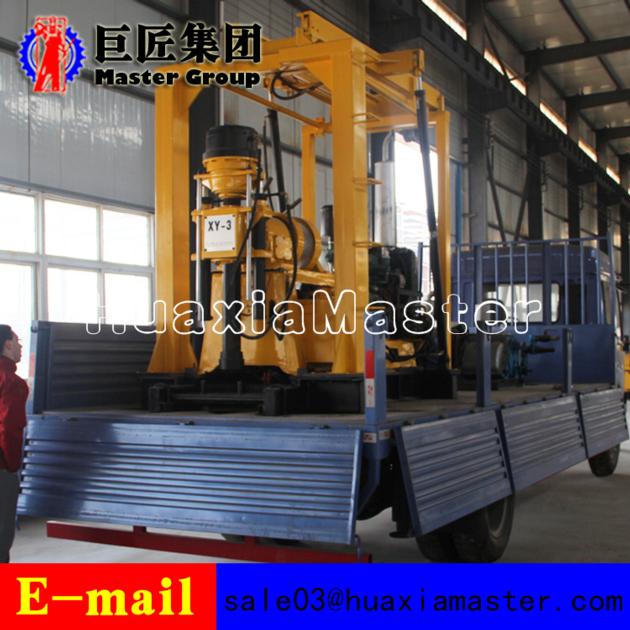 In Stock XYC-3 vehicle-mounted water well drilling rig For Sale