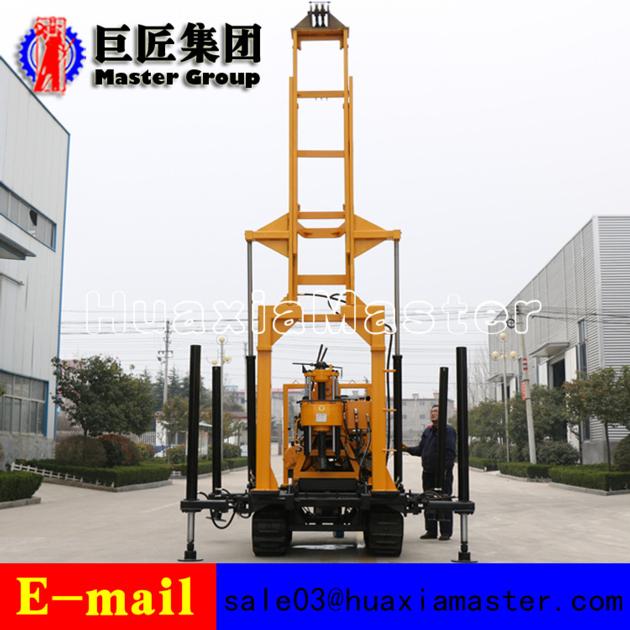 Hydraulic XYD-200 Crawler Water Well Drilling Rig For Sale