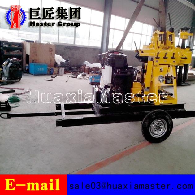 Hydraulic XYX-200 Wheeled Water Well Drilling Rig For Sale