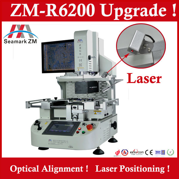 bga rework sation ZM-R6200 with optical alignment for laptop repair