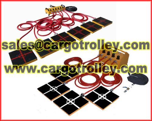 The function of air casters