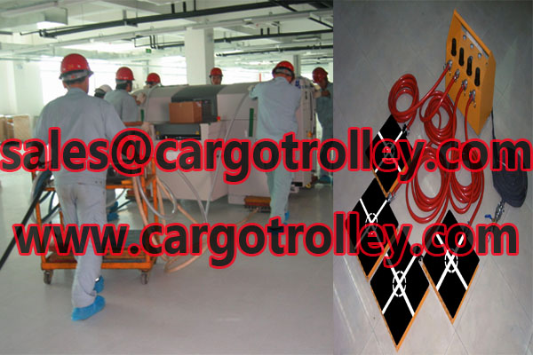 Aircraft transporters can move quietly