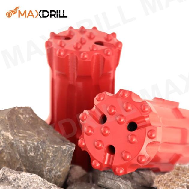 Maxdrill Thread Drop Center Bit T38 89mm Button Bit