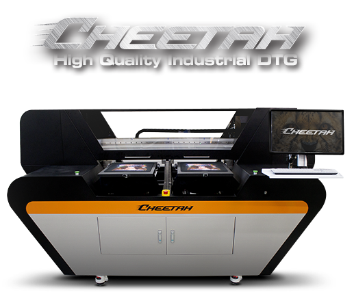 Cheetah Direct to Garment Industrial Printer
