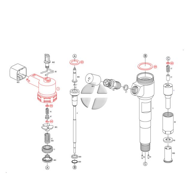 Fuel Injector Assy For Cummins Common