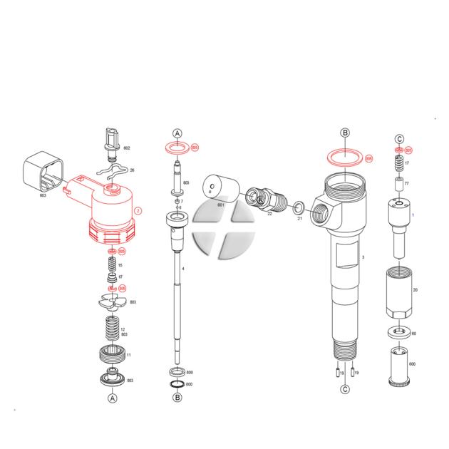 Fuel Injector Assy For Cummins Common