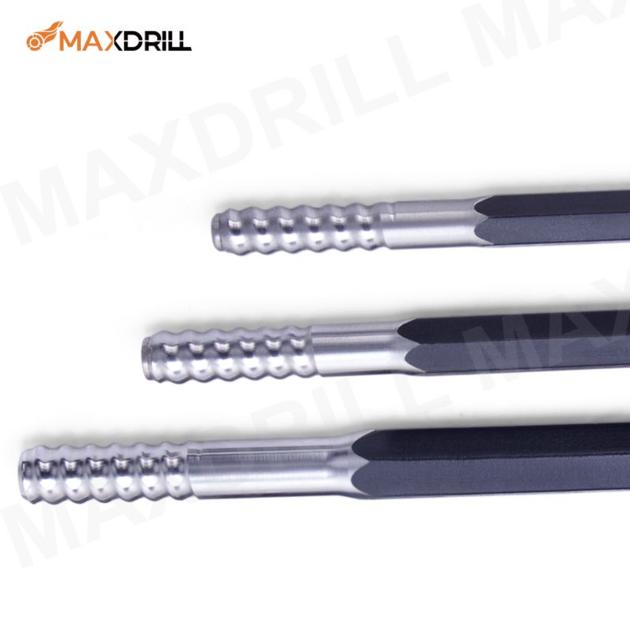 Maxdrill  T38 4.2mts Thread  Drilling Rod and Extension Drilling Rod
