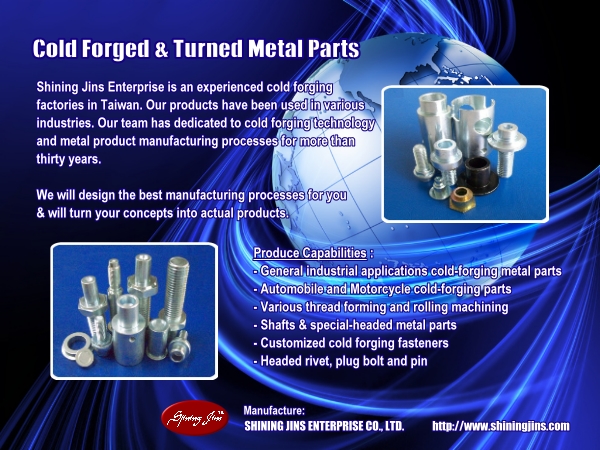 Custom Fasteners And Rivets Cold Forged