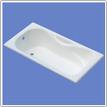 cast iron bathtub