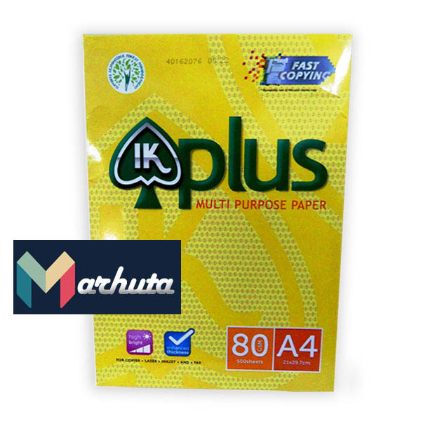Quality IK Plus A4 paper 80 GSM