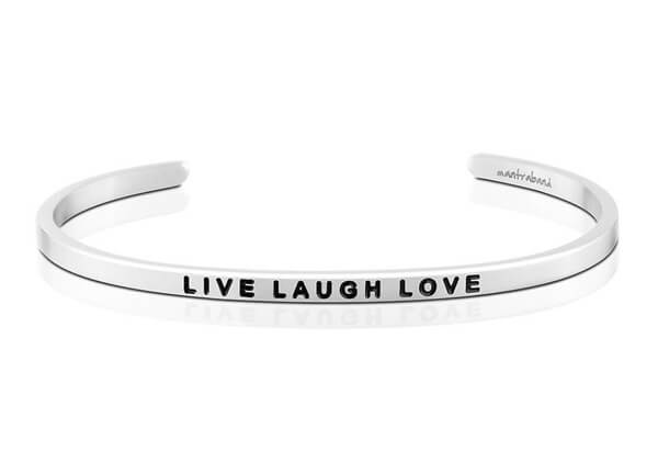 Live Laugh Love Bracelet Inspirational Bangles