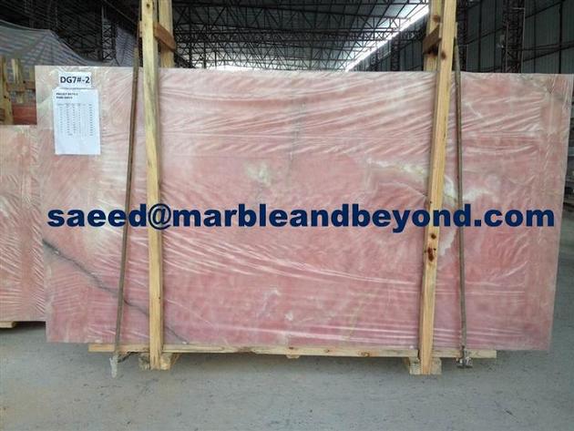 Pink Onyx Tiles