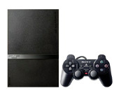 New Slimline PS2 (PSTwo) Console Black Plus Free Vertical Stand (PS2)