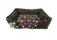 Suede pet dog beds MQ2093