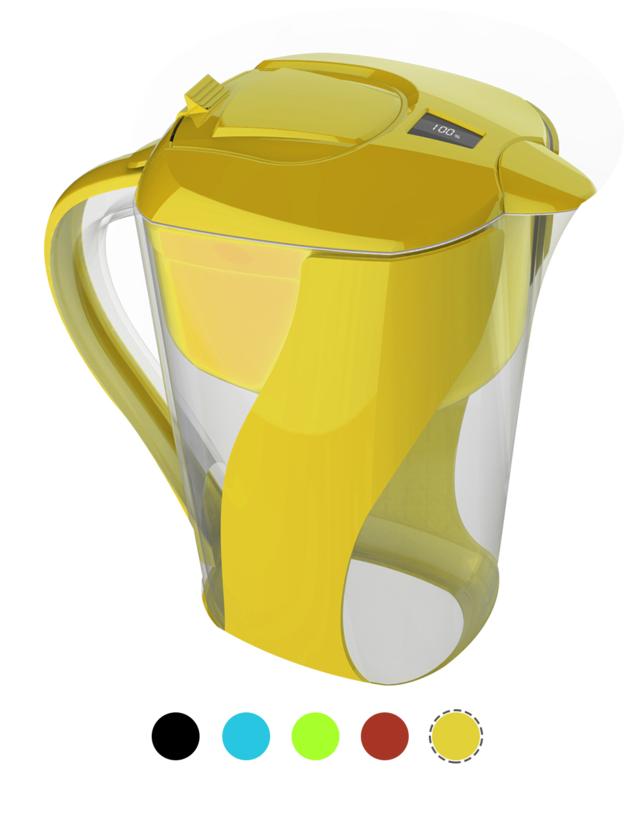 Aok 109 Newest Patent Slim Design Alkaline Water Filter Pitcher