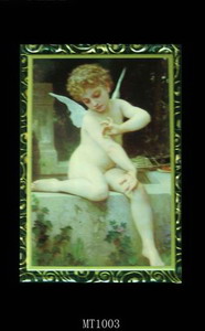 noble oil painting wall decorative plaque