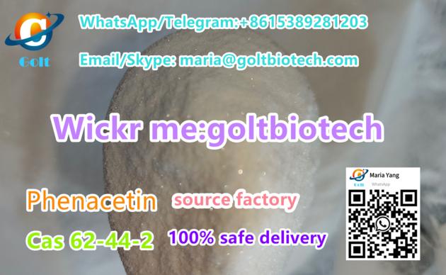 High Purity 99 Phenacetin Cas 62