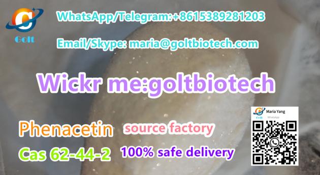 High Purity 99 Phenacetin Cas 62