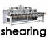 veneer shearing machine