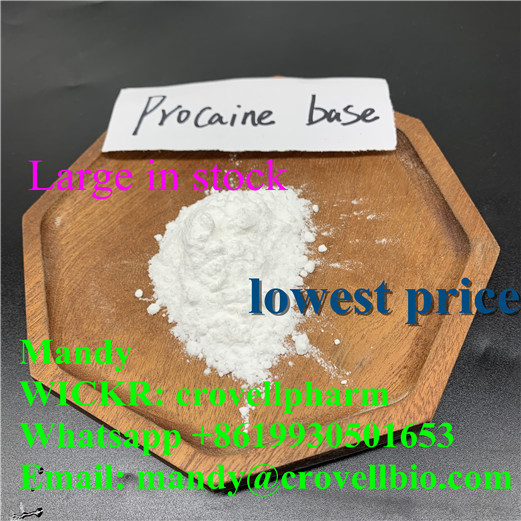 procaine base in stock cas 59-46-1 99% purity (mandy WICKR: crovellpharm
