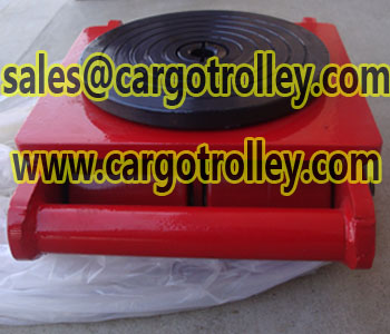 Roller skids moving equipment easily