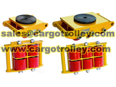Provide heavy duty moving skates customization