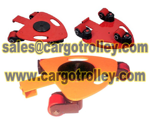 Moving roller dolly specifications
