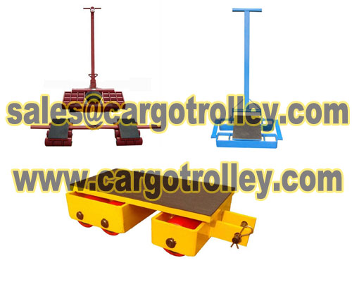 Load moving skates works efficiently