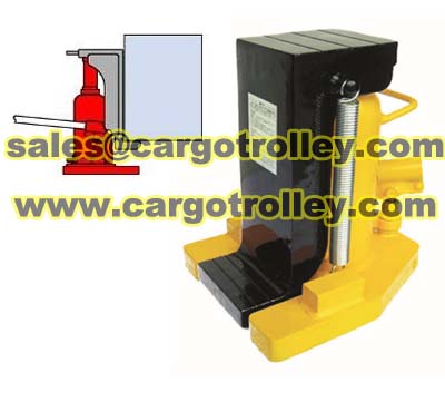 Hydraulic jack net weight light