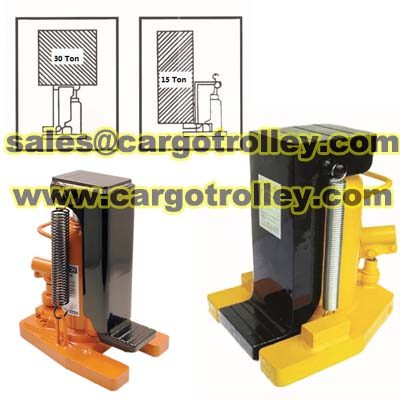 Claw jack capacity largly