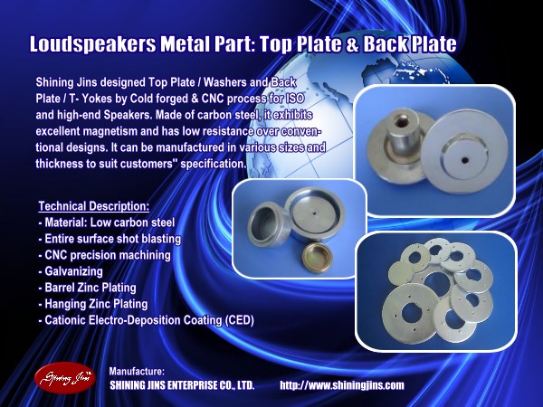 Speaker T Yoke Made In Taiwan