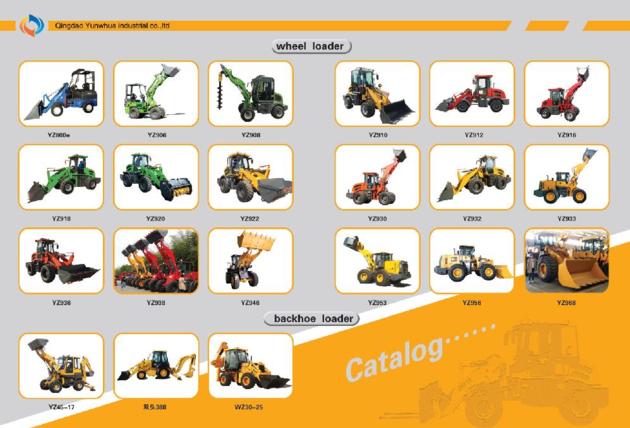 Heavy Construction Equipment Articulated 5 Ton