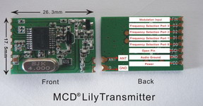 Wireless Audio Baby Monitor Transmitter