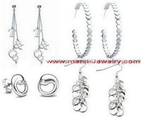 Tiffany silver earring wholesale