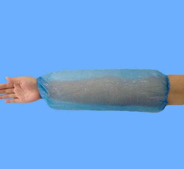 Disposable plastic PE sleeve
