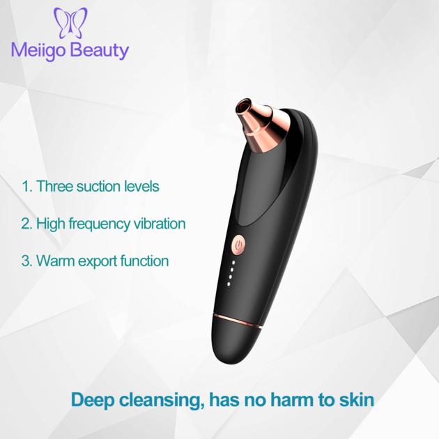 Vacuum suction blackhead remover